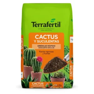 Sustrato para cactus y suculentas - Terrafertil - 5L