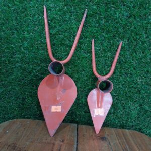 Azada escardillo corazón y dos puntas
